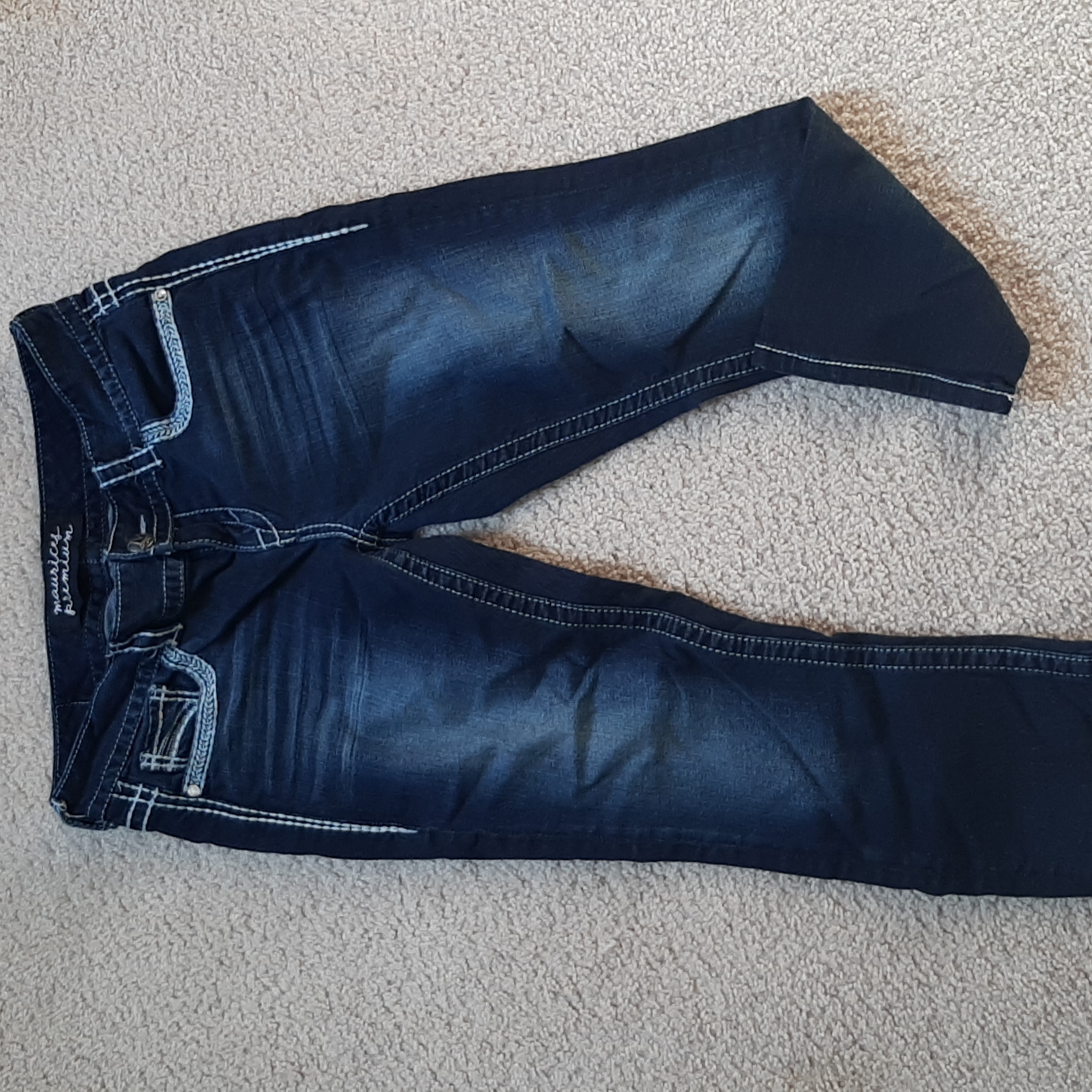 Maurice's Premium Jean Capris Size 7/8 Reg